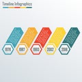 Infographic template. Infographics design elements for web, layout, banner, presentation and chart. Business concept. Colorful Royalty Free Stock Photo